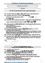 Chuyên đề Hình học Lớp 8 - Chương I Tứ giác